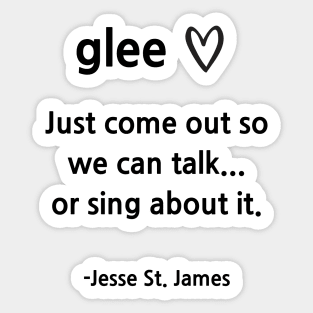 Glee/Jesse St. James Sticker